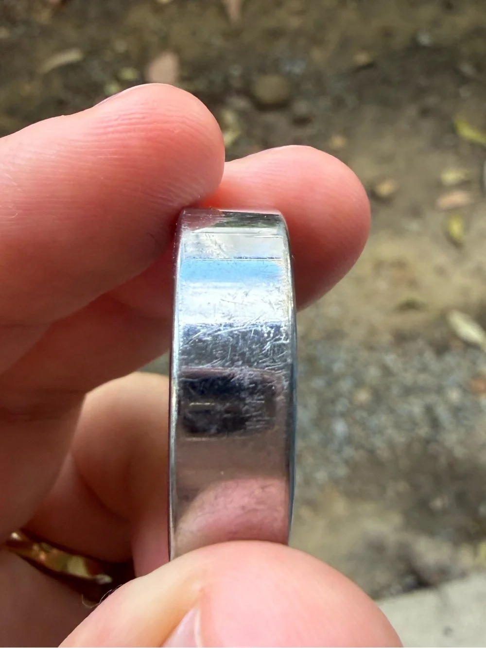 GEN 3 Silver Heritage Oura Ring Size 12 - Similar to a US Standard Size 10.5-11